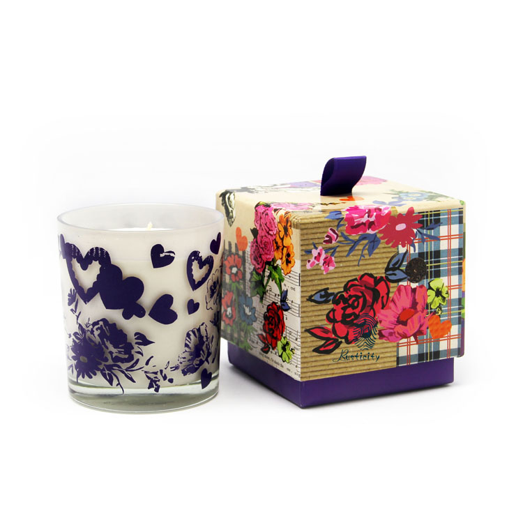 定制玻璃杯蜡和盒